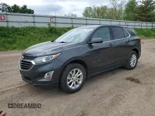 2018 Chevrolet Equinox LT with VIN 2GNAXJEV0J6254253, listed as a Copart auction lot 57380765 with 158,202 mi miles and Clean title. Bid and sale history available at DreamBid. Image 1.