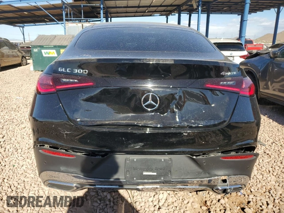 2024 Mercedes-Benz GLC with VIN W1NKJ4HB1RF108570, listed as a Copart auction lot 88128755 with 12,034 mi miles and Salvage Title. Bid and sale history available at carsss.com. Image 6.