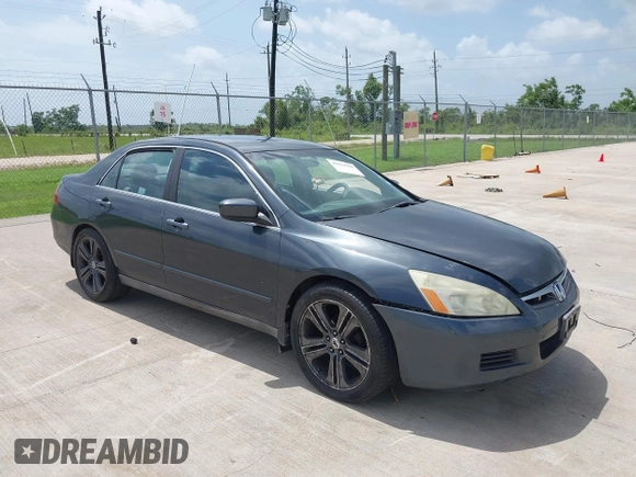 2007 Honda Accord LX z VIN 3HGCM564X7G705209, wystawiony jako IAAI lot #42514580 z przebiegiem 168 983 mil mil oraz . Historia ofert i sprzedaży dostępna na DreamBid. Obrazek 1.