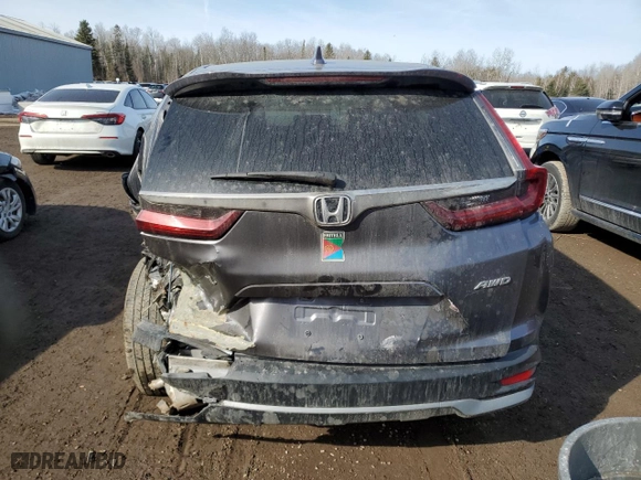 2020 Honda CR-V LX with VIN 2HKRW2H29LH240131, listed as a Copart auction lot 48787925 with 81,415 mi miles and Salvage Title. Bid and sale history available at carsss.com. Image 6.