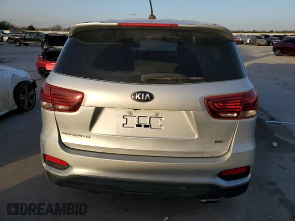 2020 Kia Sorento LX with VIN 5XYPGDA38LG666628, listed as a Copart auction lot 49224265 with 93,704 mi miles and Clean Title. Bid and sale history available at DreamBid. Image 6.