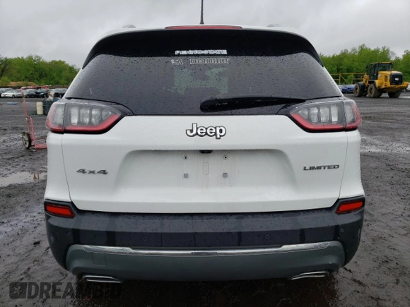 2019 Jeep Cherokee Limited z VIN 1C4PJMDX4KD336966, wystawiony jako Copart lot #55577615 z przebiegiem 83 815 mil mil oraz Szkoda całkowita • Salvage title. Historia ofert i sprzedaży dostępna na DreamBid. Obrazek 6.