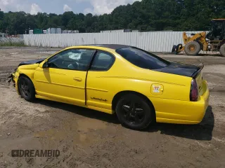 2002 Chevrolet Monte Carlo LS with VIN 2G1WW15E129304006, listed as a Copart auction lot 65516224 with 217,567 mi miles and Salvage Title. Bid and sale history available at carsss.com. Image 2.