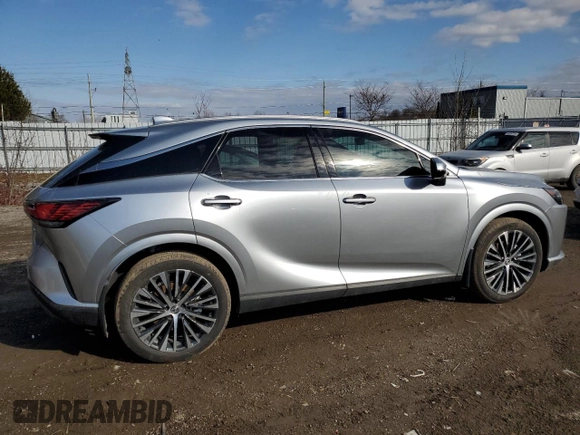 2024 Lexus RX 350h z VIN 2T2BBMCA7RC043618, wystawiony jako Copart lot #49391695 z przebiegiem 1 291 mil mil oraz Czysty tytuł • Clean title. Historia ofert i sprzedaży dostępna na DreamBid. Obrazek 3.