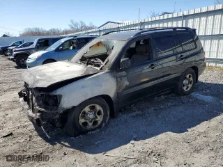 2007 Toyota Highlander with VIN JTEHD21A170046761, listed as a Copart auction lot 50753535 with 0 mi miles and Salvage Title. Bid and sale history available at carsss.com. Image 1.
