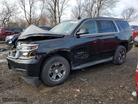 2016 Chevrolet Tahoe LS with VIN 1GNSKAEC0GR264540, listed as a Copart auction lot 83493804 with 205,899 mi miles and Salvage Title. Bid and sale history available at carsss.com. Image 1.