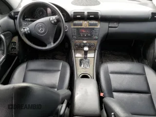2007 Mercedes-Benz C 230 Sport with VIN WDBRF52H67F879967, listed as a Copart auction lot 52212585 with 201,975 mi miles and Salvage Title. Bid and sale history available at DreamBid. Image 8.