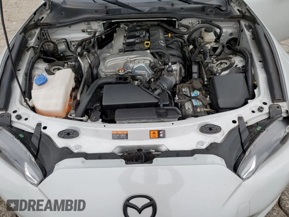 2017 Mazda MX-5 Miata Grand Touring z VIN JM1NDAM70H0104393, wystawiony jako Copart lot #58081805 z przebiegiem 76 279 mil mil oraz Szkoda całkowita • Salvage title. Historia ofert i sprzedaży dostępna na DreamBid. Obrazek 11.