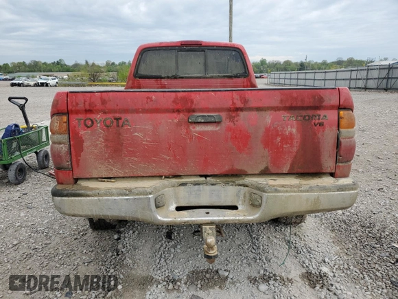 2002 Toyota Tacoma z VIN 5TEWN72N32Z037902, wystawiony jako Copart lot #52958925 z przebiegiem Nie podano mil oraz Szkoda całkowita • Salvage title. Historia ofert i sprzedaży dostępna na DreamBid. Obrazek 6.