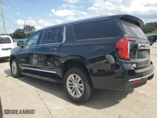 2022 GMC Yukon XL SLT with VIN 1GKS2GKDXNR298754, listed as a Copart auction lot 74757024 with 32,327 mi miles and Clean Title. Bid and sale history available at carsss.com. Image 2.
