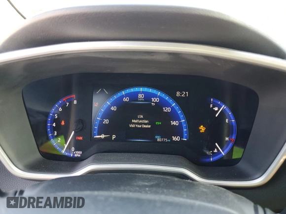 2019 Toyota Corolla Hatchback SE with VIN JTNK4RBE0K3005254, listed as a Copart auction lot 63080774 with 80,775 mi miles and Salvage Title. Bid and sale history available at carsss.com. Image 9.