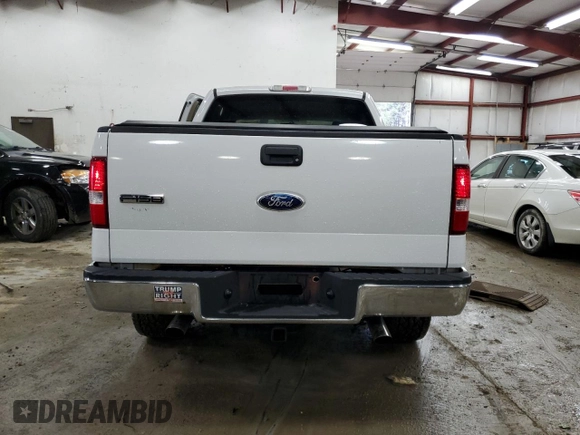 2006 Ford F-150 XLT with VIN 1FTPW14506FA22952, listed as a Copart auction lot 44345365 with 98,370 mi miles and Salvage Title. Bid and sale history available at carsss.com. Image 6.