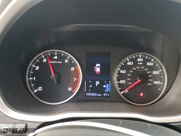 2020 Mitsubishi Eclipse Cross ES with VIN JA4AS3AAXLZ017261, listed as a Copart auction lot 45656975 with 105463 miles and Salvage Title. Bid and sale history available at carsss.com. Image 9.