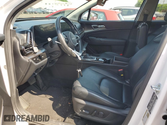 2023 Kia Sportage EX with VIN 5XYK33AF3PG043773, listed as a Copart auction lot 60225335 with 51,235 mi miles and Salvage title. Bid and sale history available at DreamBid. Image 7.