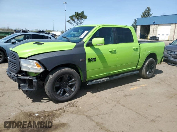 2017 Ram 1500 Sport with VIN 1C6RR7MT4HS786810, listed as a Copart auction lot 54756375 with 127,729 mi miles and Clean title. Bid and sale history available at DreamBid. Image 1.
