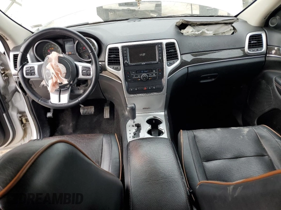 2011 Jeep Grand Cherokee 70th Anniversary with VIN 1J4RR4GT0BC666579, listed as a Copart auction lot 87322784 with 163,439 mi miles and Salvage Title. Bid and sale history available at carsss.com. Image 8.