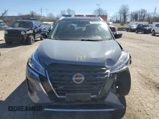 2022 Nissan Kicks SV with VIN 3N1CP5CV0NL497044, listed as a Copart auction lot 47895725 with 36,123 mi miles and Salvage Title. Bid and sale history available at carsss.com. Image 5.