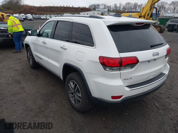 2021 Jeep Grand Cherokee 80th Anniversary with VIN 1C4RJFBG1MC537952, listed as a IAAI auction lot 41951647 with 39,744 mi miles and . Bid and sale history available at DreamBid. Image 3.