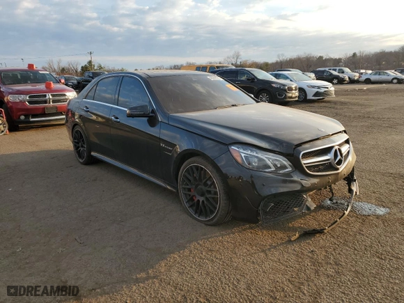2014 Mercedes-Benz E-Class E 63 AMG S-Model with VIN WDDHF7GB4EA955991, listed as a Copart auction lot 48908265 with 76,602 mi miles and Salvage Title. Bid and sale history available at carsss.com. Image 4.