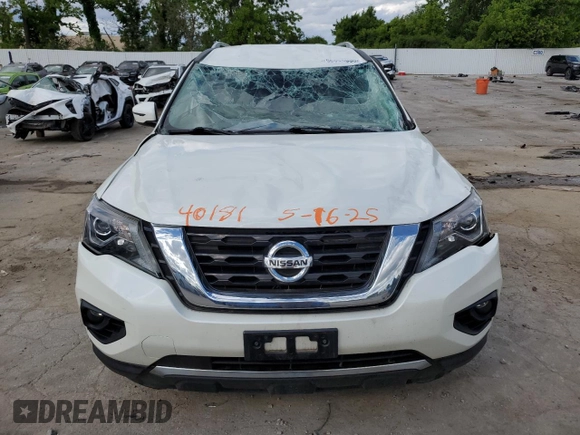 2020 Nissan Pathfinder SV with VIN 5N1DR2BN3LC623039, listed as a Copart auction lot 58054035 with 35,798 mi miles and Salvage title. Bid and sale history available at DreamBid. Image 5.