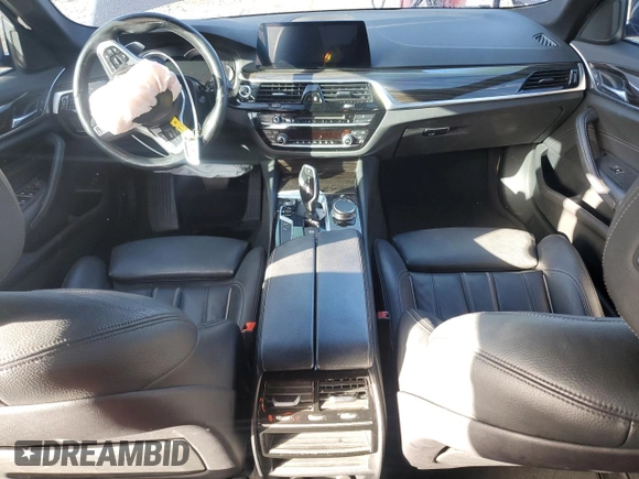 2019 BMW 5 Series 530e iPerformance with VIN WBAJA9C5XKB388307, listed as a Copart auction lot 49182735 with 73,819 mi miles and Salvage Title. Bid and sale history available at carsss.com. Image 8.