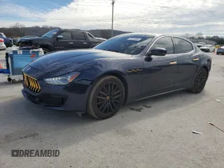 2018 Maserati Ghibli with VIN ZAM57XSA3J1286689, listed as a Copart auction lot 45570345 with 91,047 mi miles and Clean Title. Bid and sale history available at carsss.com. Image 1.