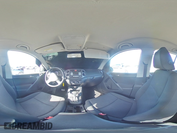 2010 Volkswagen Tiguan S with VIN WVGAV7AX9AW519312, listed as a Copart auction lot 48633055 with 94,740 mi miles and Salvage title. Bid and sale history available at DreamBid. Image 12.