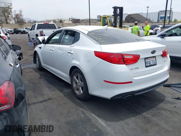 2015 Kia Optima LX with VIN 5XXGM4A74FG503673, listed as a IAAI auction lot 42367250 with 139,807 mi miles and . Bid and sale history available at DreamBid. Image 3.