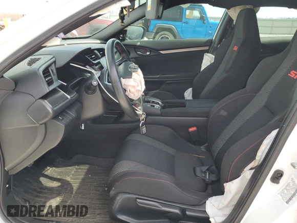 2017 Honda Civic Sedan Si with VIN 2HGFC1E59HH705500, listed as a Copart auction lot 50410235 with 50,703 mi miles and Salvage Title. Bid and sale history available at carsss.com. Image 7.