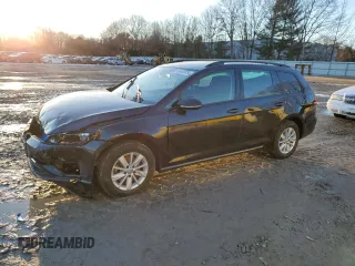 2018 Volkswagen Golf SportWagen S with VIN 3VWD17AU0JM763267, listed as a Copart auction lot 86400634 with 84,707 mi miles and Salvage Title. Bid and sale history available at carsss.com. Image 1.