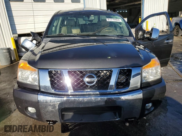 2008 Nissan Titan SE with VIN 1N6BA07D88N346095, listed as a Copart auction lot 81710484 with 90,568 mi miles and Salvage Title. Bid and sale history available at carsss.com. Image 5.