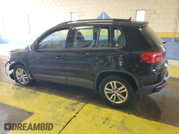 2016 Volkswagen Tiguan S with VIN WVGAV7AX8GW584211, listed as a Copart auction lot 57489065 with 140,420 mi miles and Clean title. Bid and sale history available at DreamBid. Image 2.