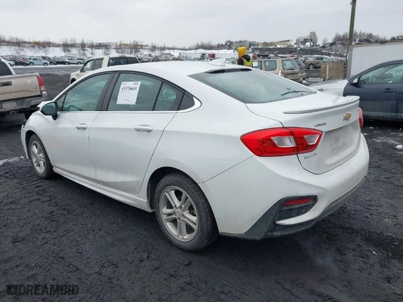 2017 Chevrolet Cruze LT with VIN 1G1BE5SM4H7109967, listed as a IAAI auction lot 41570049 with 45,952 mi miles. Bid and sale history available at carsss.com. Image 3.
