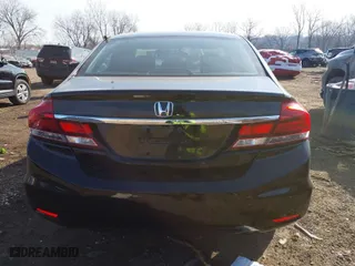 2013 Honda Civic Sdn LX with VIN 19XFB2F5XDE281160, listed as a IAAI auction lot 41804345 with 153,718 mi miles. Bid and sale history available at carsss.com. Image 16.