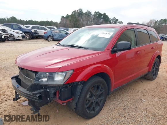 2018 Dodge Journey GT with VIN 3C4PDCEG1JT157888, listed as a IAAI auction lot 41578796 with 89,307 mi miles. Bid and sale history available at carsss.com. Image 17.