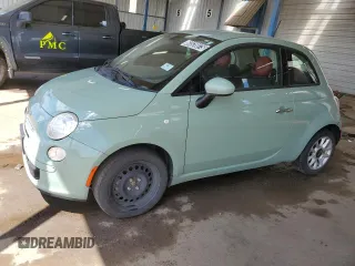 2017 FIAT 500 Pop with VIN 3C3CFFKRXHT548035, listed as a Copart auction lot 60528075 with 92,427 mi miles and Clean title. Bid and sale history available at DreamBid. Image 1.