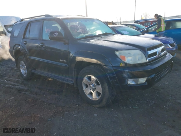 2005 Toyota 4Runner SR5 with VIN JTEBU14R658049719, listed as a IAAI auction lot 41838932 with 222,634 mi miles. Bid and sale history available at carsss.com. Image 1.