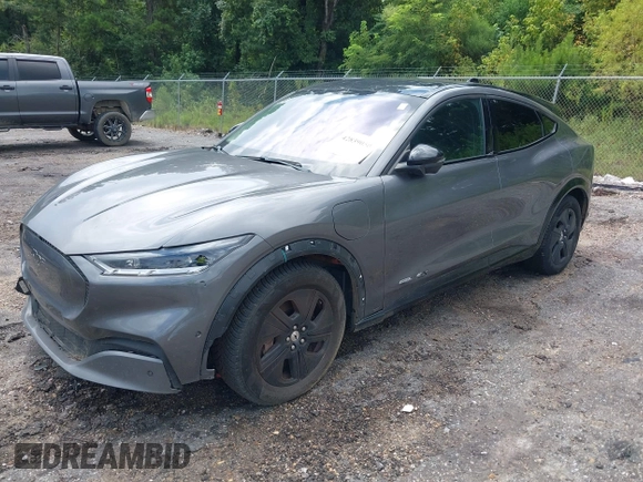 2021 Ford Mustang Mach-E California Route 1 with VIN 3FMTK2R74MMA02318, listed as a IAAI auction lot 42839050 with 58,986 mi miles and . Bid and sale history available at DreamBid. Image 2.