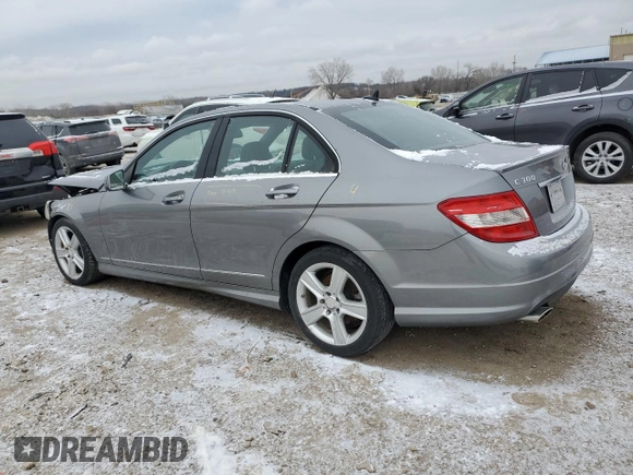 2011 Mercedes-Benz C-Class C 300 Sport with VIN WDDGF8BB9BR174048, listed as a Copart auction lot 43388285 with 146,366 mi miles and Salvage Title. Bid and sale history available at carsss.com. Image 2.
