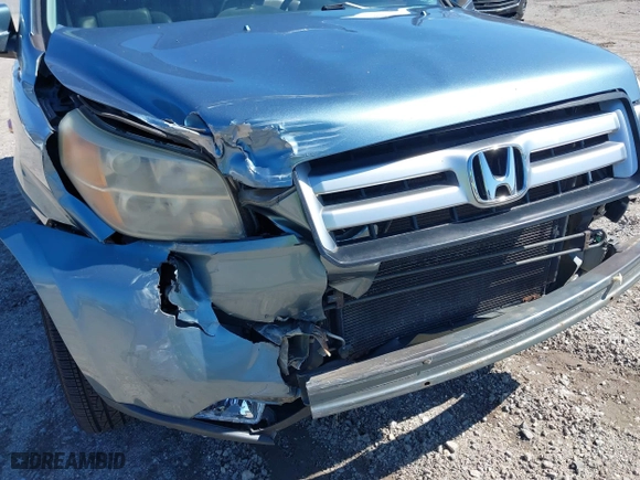 2006 Honda Pilot EX-L with RES with VIN 2HKYF18626H505792, listed as a IAAI auction lot 41861686 with 180,551 mi miles. Bid and sale history available at carsss.com. Image 6.