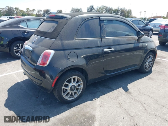 2012 FIAT 500 Pop with VIN 3C3CFFDR3CT382477, listed as a IAAI auction lot 42619245 with 124,149 mi miles and . Bid and sale history available at DreamBid. Image 4.