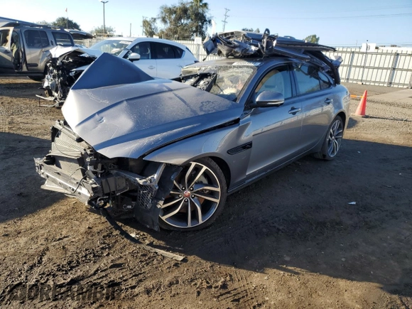 2021 Jaguar XF SE with VIN SAJBG4FX2MCY87848, listed as a Copart auction lot 45083885 with 0 mi miles and Salvage Title. Bid and sale history available at carsss.com. Image 1.