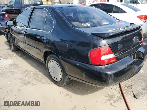 2001 Nissan Altima GXE with VIN 1N4DL01D21C116185, listed as a Copart auction lot 46992554 with 99,579 mi miles and Salvage Title. Bid and sale history available at carsss.com. Image 2.