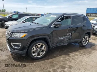 2019 Jeep Compass Limited with VIN 3C4NJDCB0KT740855, listed as a Copart auction lot 59127345 with 41,968 mi miles and Clean title. Bid and sale history available at DreamBid. Image 1.