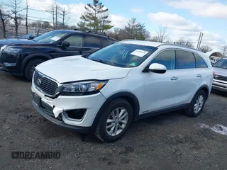 2018 Kia Sorento LX V6 with VIN 5XYPGDA50JG419263, listed as a IAAI auction lot 41592628 with 45,266 mi miles. Bid and sale history available at carsss.com. Image 14.