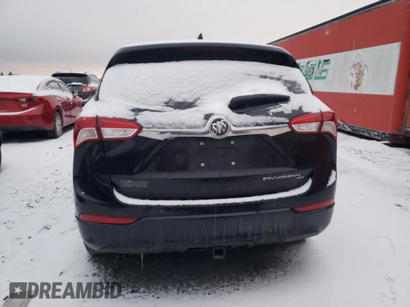2019 Buick Envision Essence with VIN LRBFX1SA7KD025571, listed as a Copart auction lot 48222975 with 56,328 mi miles and Salvage Title. Bid and sale history available at DreamBid. Image 6.