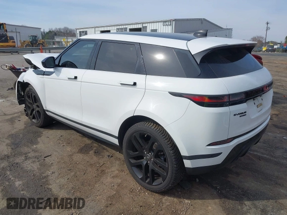 2020 Land Rover Range Rover Evoque SE with VIN SALZP2FX5LH020407, listed as a IAAI auction lot 41786111 with 105,893 mi miles. Bid and sale history available at carsss.com. Image 3.