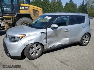 2015 Kia Soul with VIN KNDJN2A26F7808936, listed as a Copart auction lot 53121355 with 84,053 mi miles and Salvage Title. Bid and sale history available at carsss.com. Image 1.