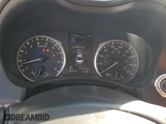 2018 Infiniti Q50 Sport with VIN JN1EV7AP4JM350319, listed as a Copart auction lot 43225935 with 97,332 mi miles and Salvage Title. Bid and sale history available at carsss.com. Image 9.