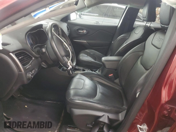 2019 Jeep Cherokee Limited z VIN 1C4PJMDX1KD353269, wystawiony jako Copart lot #57764345 z przebiegiem 37 976 mil mil oraz Szkoda całkowita • Salvage title. Historia ofert i sprzedaży dostępna na DreamBid. Obrazek 7.